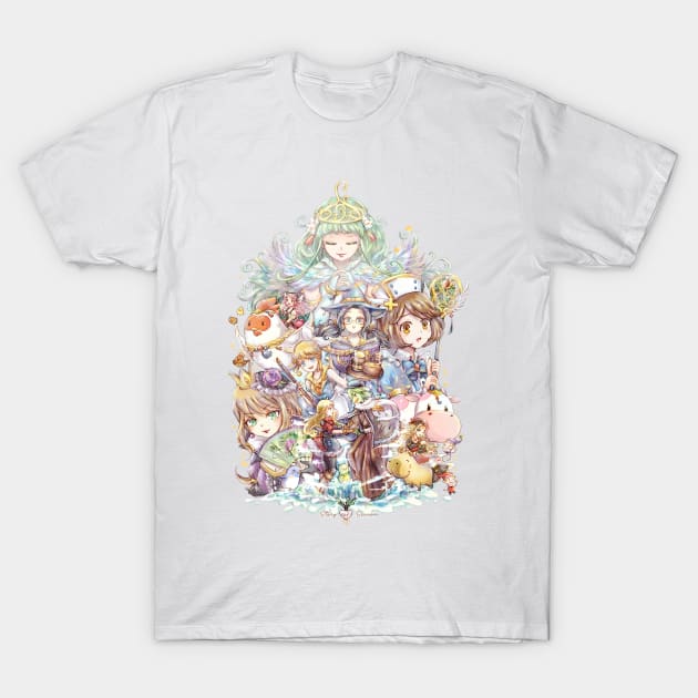 Fantasy Harvest Moon / Story of Seasons Friends of Mineral Town T-Shirt by candypiggy